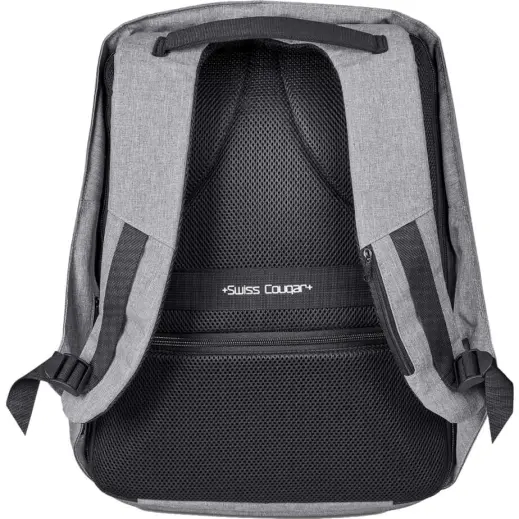 Swiss Cougar Palencia Anti-Theft Laptop Backpack Back